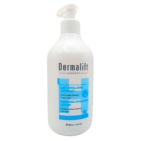 DERMALIFT LAIT EMOLLIENT APAISANT VISAGE ET CORPS 500ML